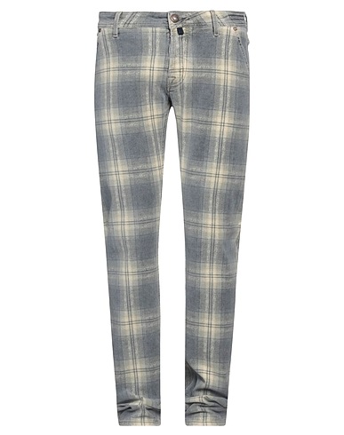 JACOB COHЁN Casual trouser Grey 99% Cotton, 1% Elastane