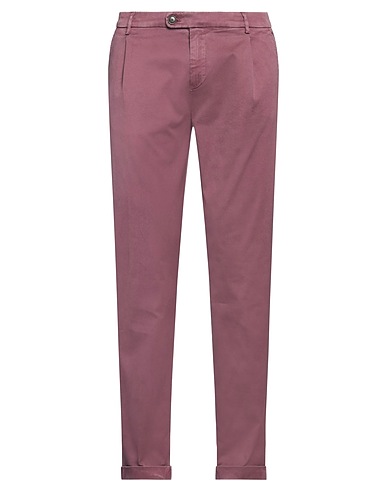 BARMAS Casual trouser Plum 97% Cotton, 3% Elastane