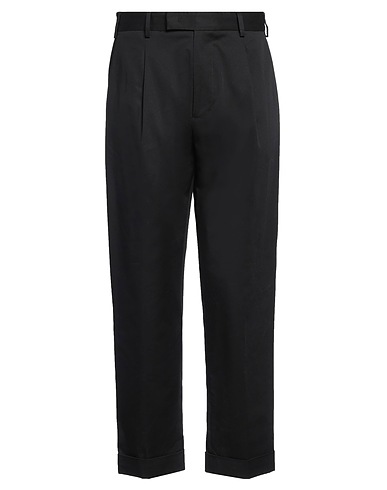 LOW BRAND Casual trouser Black 98% Cotton, 2% Elastane