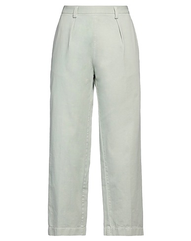 FORTE_FORTE Pantalone Verde chiaro 100% Cotone
