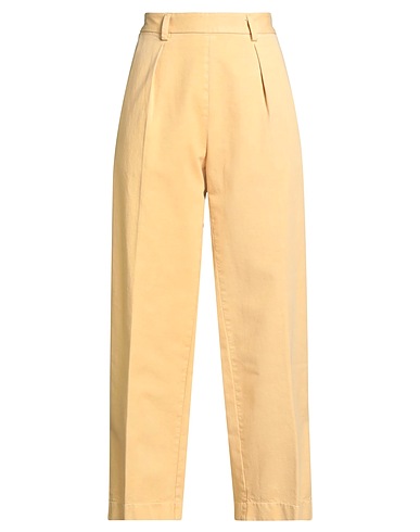 FORTE_FORTE パンツ BEIGE コットン 100%