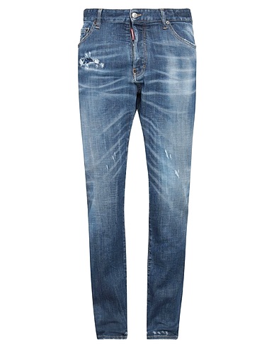 DSQUARED2 Denim trousers Blue 93% Cotton, 4% Polyester, 3% Elastane