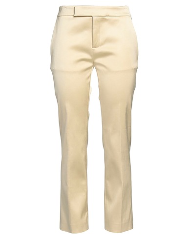 SA SU PHI Casual trouser Sand 59% Silk, 37% Cotton, 4% Elastane