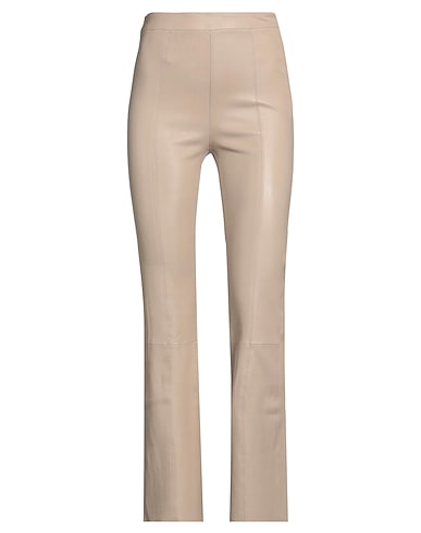 SPRWMN Casual trouser Sand 100% Lambskin