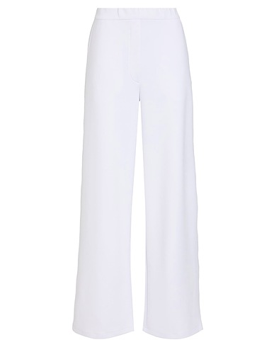 MARGITTES Pantalone Bianco 94% Poliestere, 6% Elastan