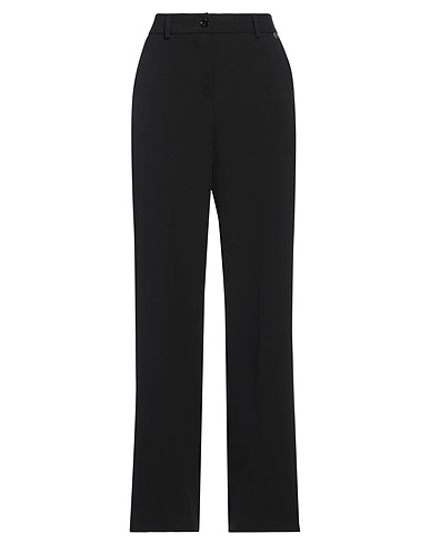PLEASE Pantalone Nero 96% Poliestere, 4% Elastan