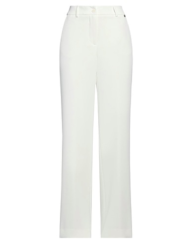 PLEASE Pantalone Panna 96% Poliestere, 4% Elastan