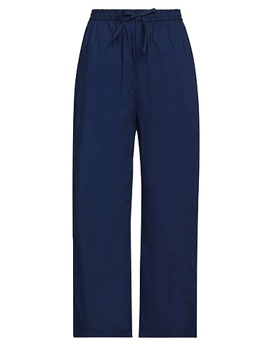 SFIZIO STUDIO Casual trouser Navy blue 95% Cotton, 5% Elastane
