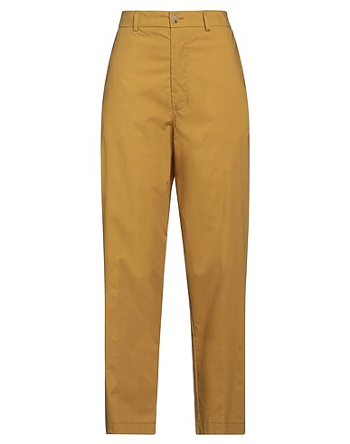 SOLOTRE Pantalone Senape 100% Cotone