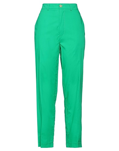 SOLOTRE Pantalone Verde 100% Cotone