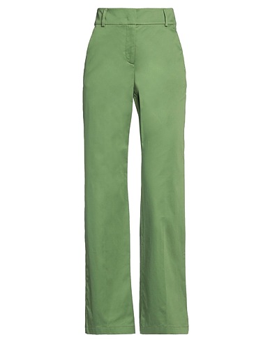 PENNYBLACK Casual trouser Green 97% Cotton, 3% Elastane