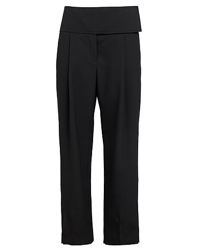 JIL SANDER Casual pants Black 100% Wool