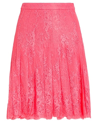 ERMANNO SCERVINO Mini skirt Coral 77% Polyamide, 20% Polyester, 3% Elastane