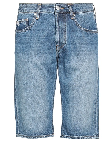THE.NIM STANDARD Denim shorts Blue 100% Cotton