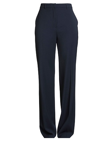 MAX MARA STUDIO Casual trouser Midnight blue 100% Virgin Wool