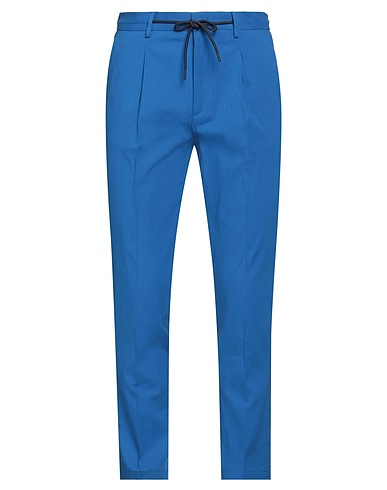 MANUEL RITZ Hosen Blau 50% Lyocell, 49% Baumwolle, 1% Elastan
