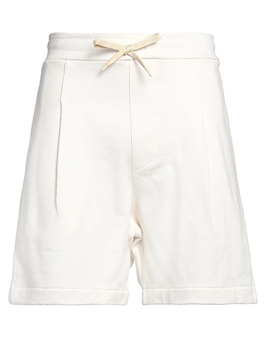A PAPER KID Shorts & Bermudas Cremeweiß 100% Baumwolle