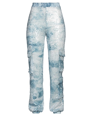LE TWINS Casual trouser Sky blue 95% Polyester, 5% Elastane