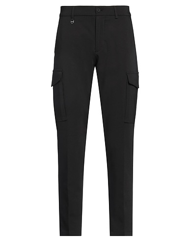 ANTONY MORATO パンツ ブラック コットン 50% / ポリエステル 46% / ポリウレタン 4%
