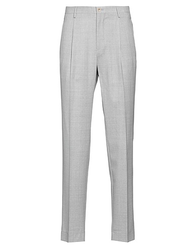 INCOTEX Casual trouser Light grey 100% Virgin Wool