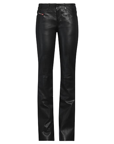 DIESEL Casual pants Black 100% Sheepskin