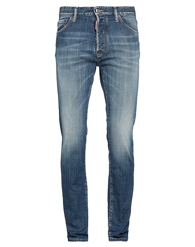 DSQUARED2 Denim trousers Blue 99% Cotton, 1% Elastane