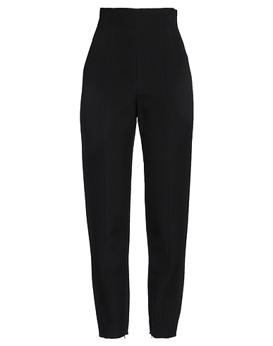 KHAITE Casual trouser Black 75% Viscose, 25% Polyamide