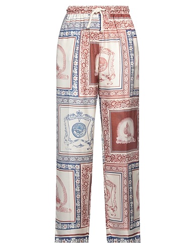 PAUL & JOE Casual trouser Beige 100% Silk
