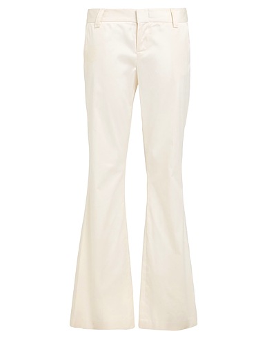 ALICE + OLIVIA Casual pants Cream 98% Cotton, 2% Elastane