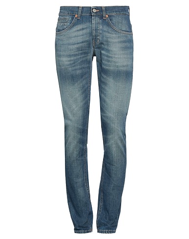 DONDUP Denim trousers Blue 98% Cotton, 2% Elastane