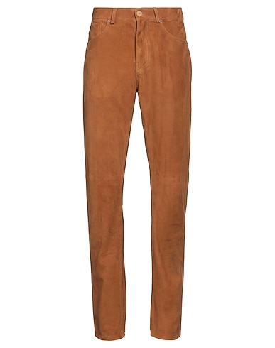 GABRIELA HEARST Casual trouser Camel 100% Goat skin