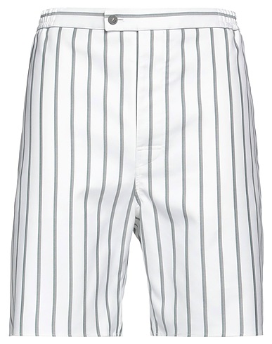 FERRAGAMO Shorts & Bermuda White 52% Cotton, 48% Lyocell