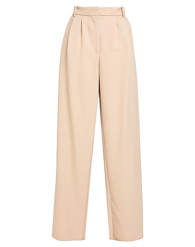 SUPER BLOND Casual pants Beige 100% Viscose