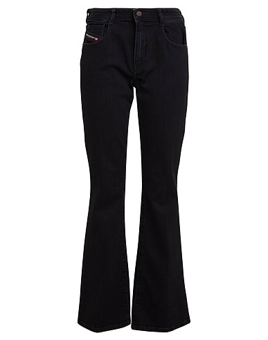 DIESEL Bootcut Jeans Black 99% Cotton, 1% Elastane