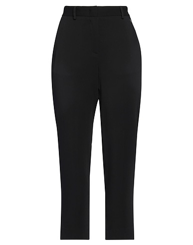VDP VIA DELLE PERLE Casual trouser COLLECTION Black 96% Viscose, 4% Elastane