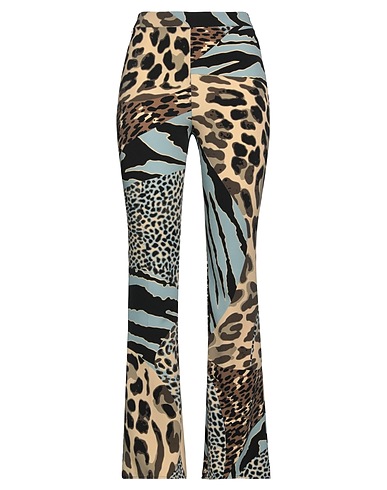 MANILA GRACE Casual trouser Sand 94% Polyester, 6% Elastane