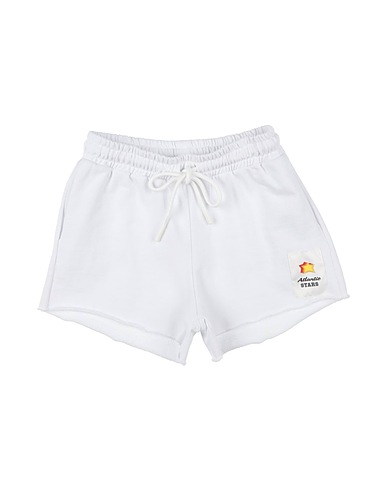 ATLANTIC STARS Shorts & Bermuda White 100% Cotton