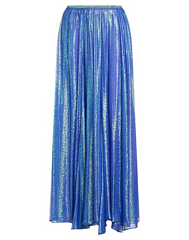 FORTE_FORTE Длинная юбка Синий 100% Купро