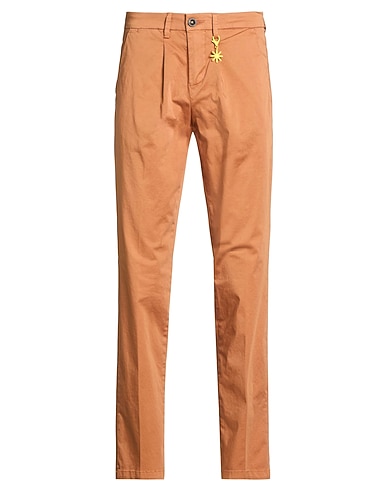 MANUEL RITZ Chinos CAMMELLO 98% Baumwolle, 2% Elastan