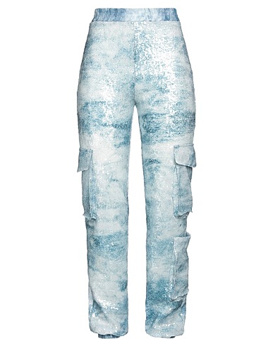 LE TWINS Pantalone Blu 97% Poliestere, 3% Elastan