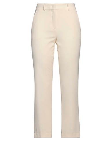 MARELLA Casual pants Cream 68% Polyester, 29% Viscose, 3% Elastane