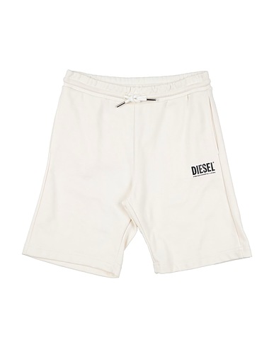 DIESEL Shorts & Bermuda Avorio 100% Cotone