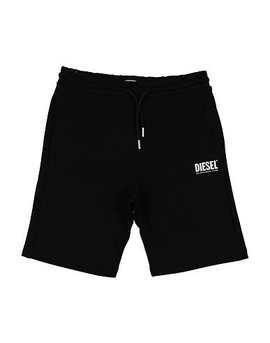 DIESEL Shorts & Bermuda Black 100% Cotton