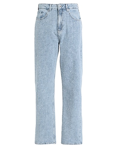 KARL LAGERFELD JEANS Denim trousers Blue 100% Organic cotton