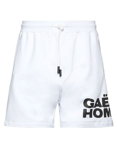 GAëLLE Paris Shorts & Bermuda White 100% Cotton, Elastane