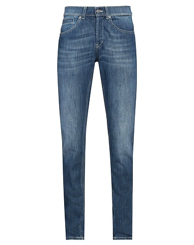 DONDUP Pantaloni jeans Blu 89% Cotone, 11% Elastomultiestere