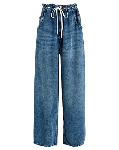 ISABEL MARANT Denim pants Blue 77% Lyocell, 23% Cotton