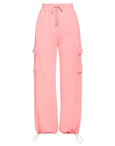 WEILI ZHENG Casual trouser Pink 100% Cotton