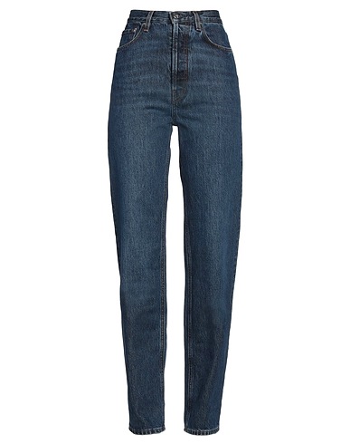 TOTEME Denim trousers Blue 100% Organic cotton