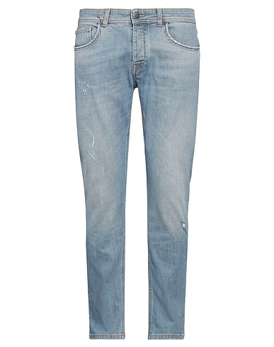 REIGN Denim trousers Blue 98% Cotton, 2% Elastane